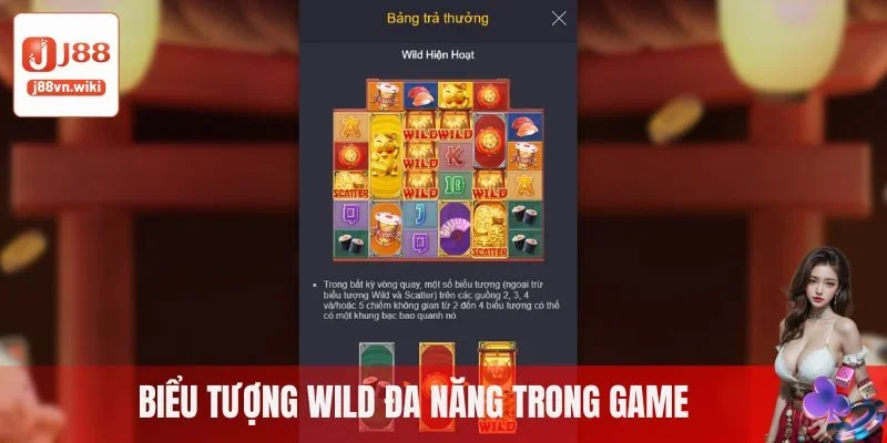 Biểu tượng Wild đa năng trong game