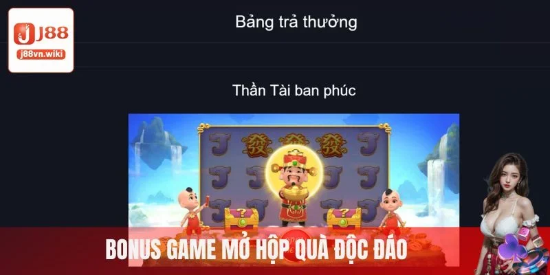 Bonus game mở hộp quà độc đáo